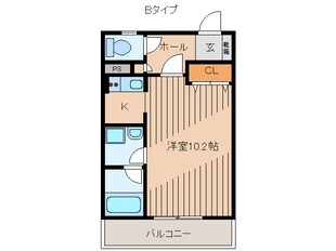 シェルシード新都心の物件間取画像